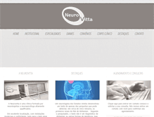 Tablet Screenshot of neurovitta.com.br